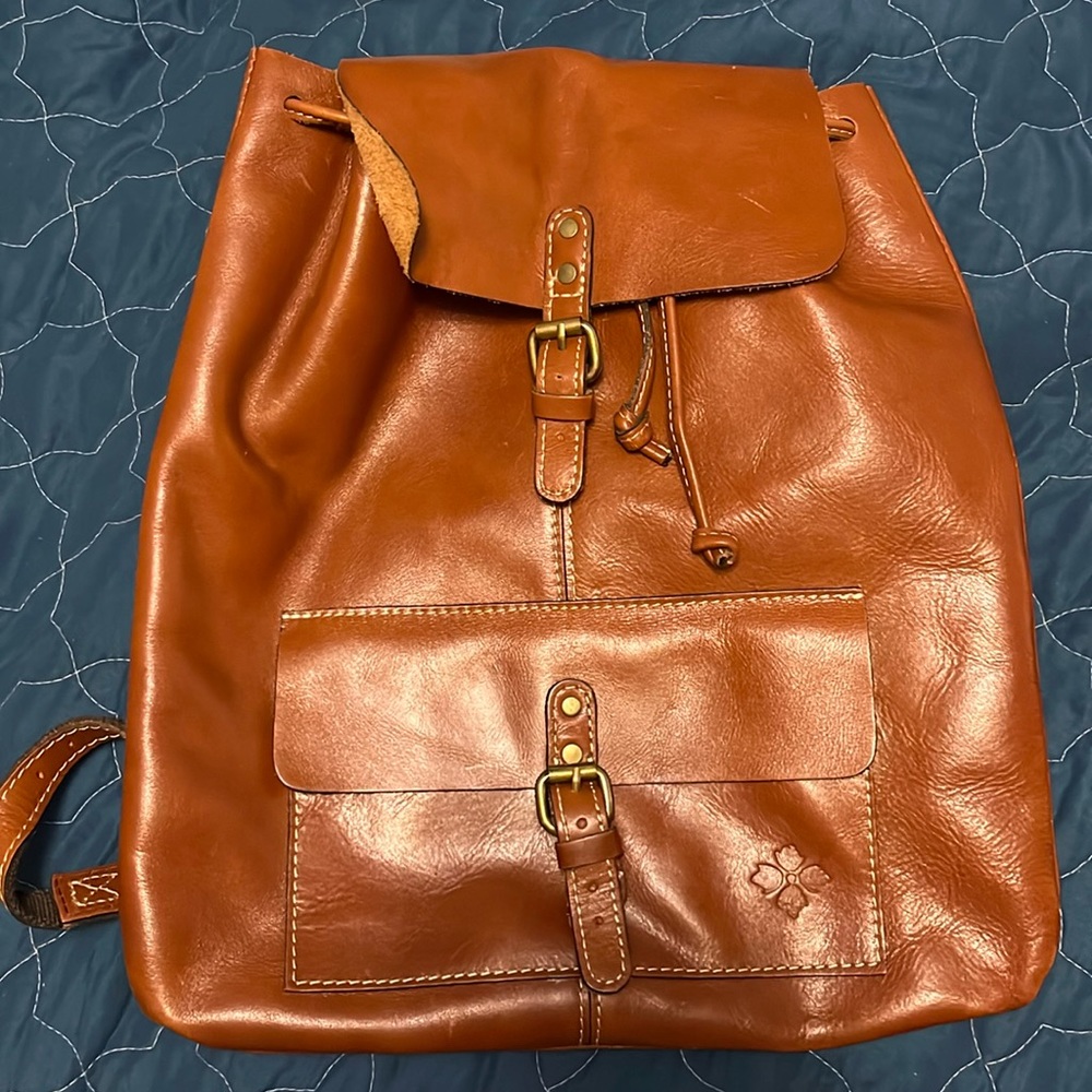Patricia Nash leather backpack